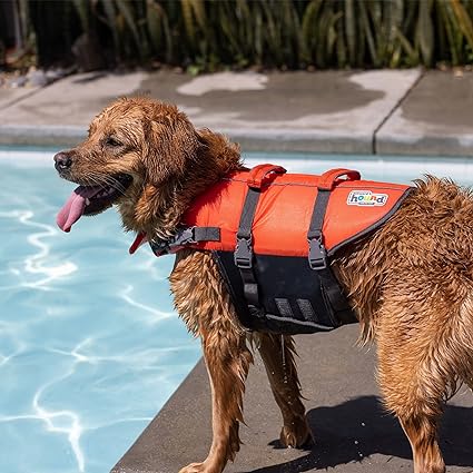 Outward Hound Dog Life Jacket Extra Large Orange 15″ x 22″ x 14″