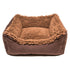 DGS Pet Products Dirty Dog Lounger Bed Extra Large Brown 37″ x 31″ x 10″