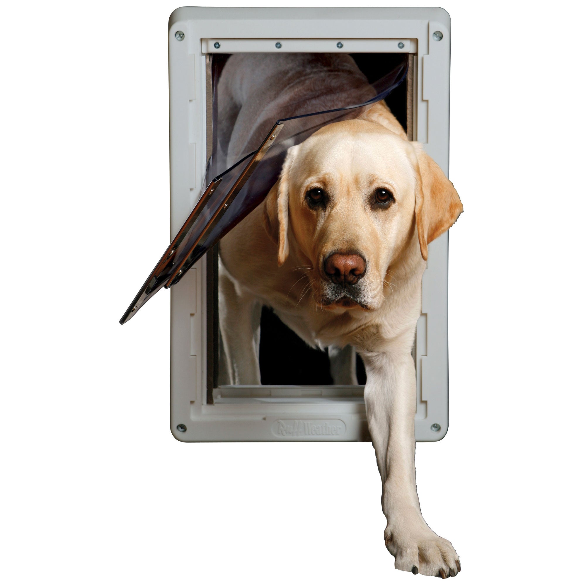 Ideal Pet Products Ruff-Weather Pet Door Extra Large Grey 5.75″ x 19.94″ x 21.62″ – DSRWXL