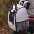 K&H Pet Products Travel Bike Backpack for Pets Gray 9.5″ x 14″ x 15.75″