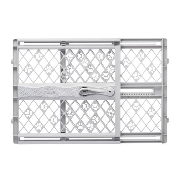 North States Paws Portable Pressure Petgate Gray 26″ – 42″ x 23″