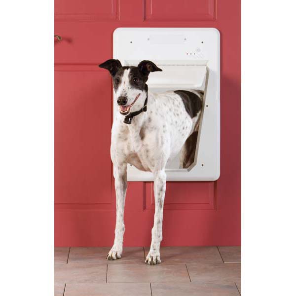 PetSafe SmartDoor Dog Door Large White 16.125″ x 23.625″