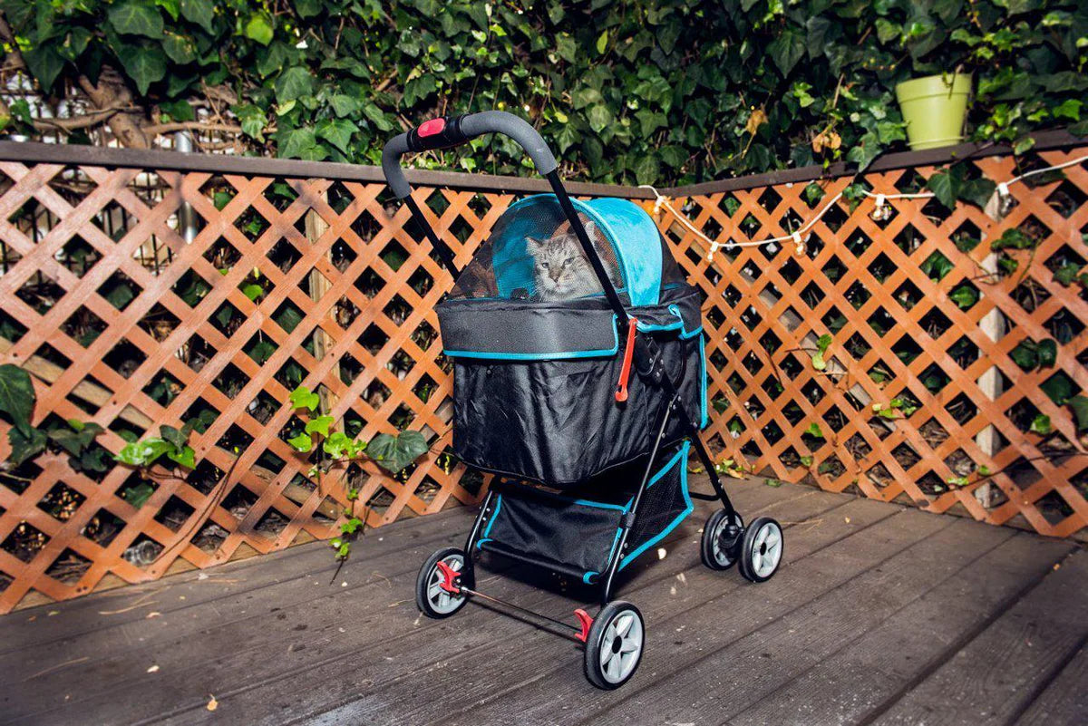 Petique Swift Pet Stroller-Black