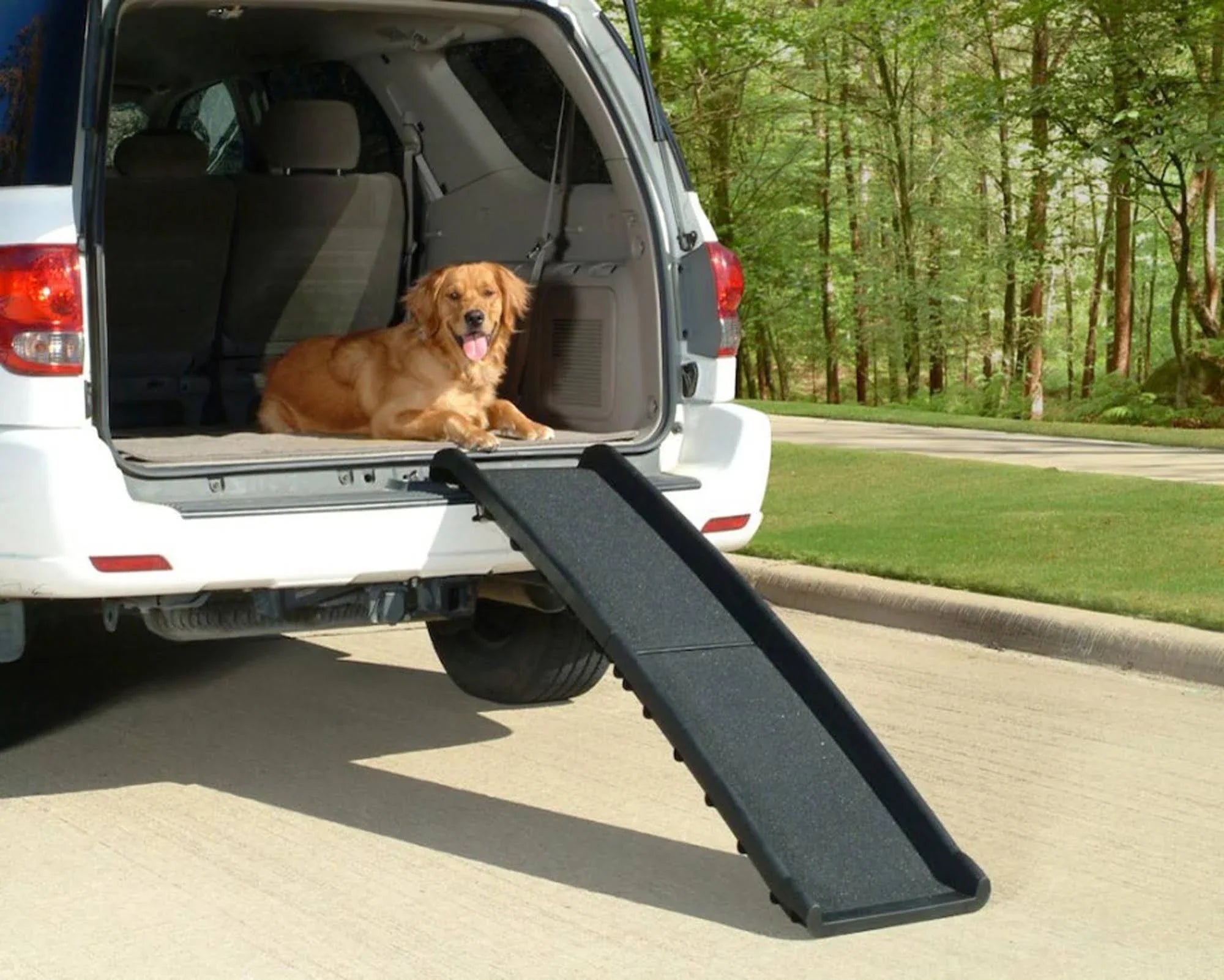 PetSafe Solvit UltraLite Bi-fold Pet Ramp 62″ x 16″ x 4"